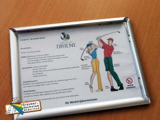 Aluminium papierhouder voor A4 papier